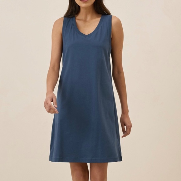 NWOT - Pact Softspun A-line Tank Dress - Picture 1 of 10
